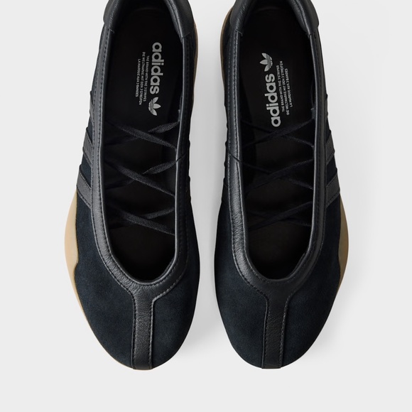 Adidas | Taekwondo Mei Ballet Flats | Black/Black/Gum | Size 6.5 | NWT - Picture 3 of 13